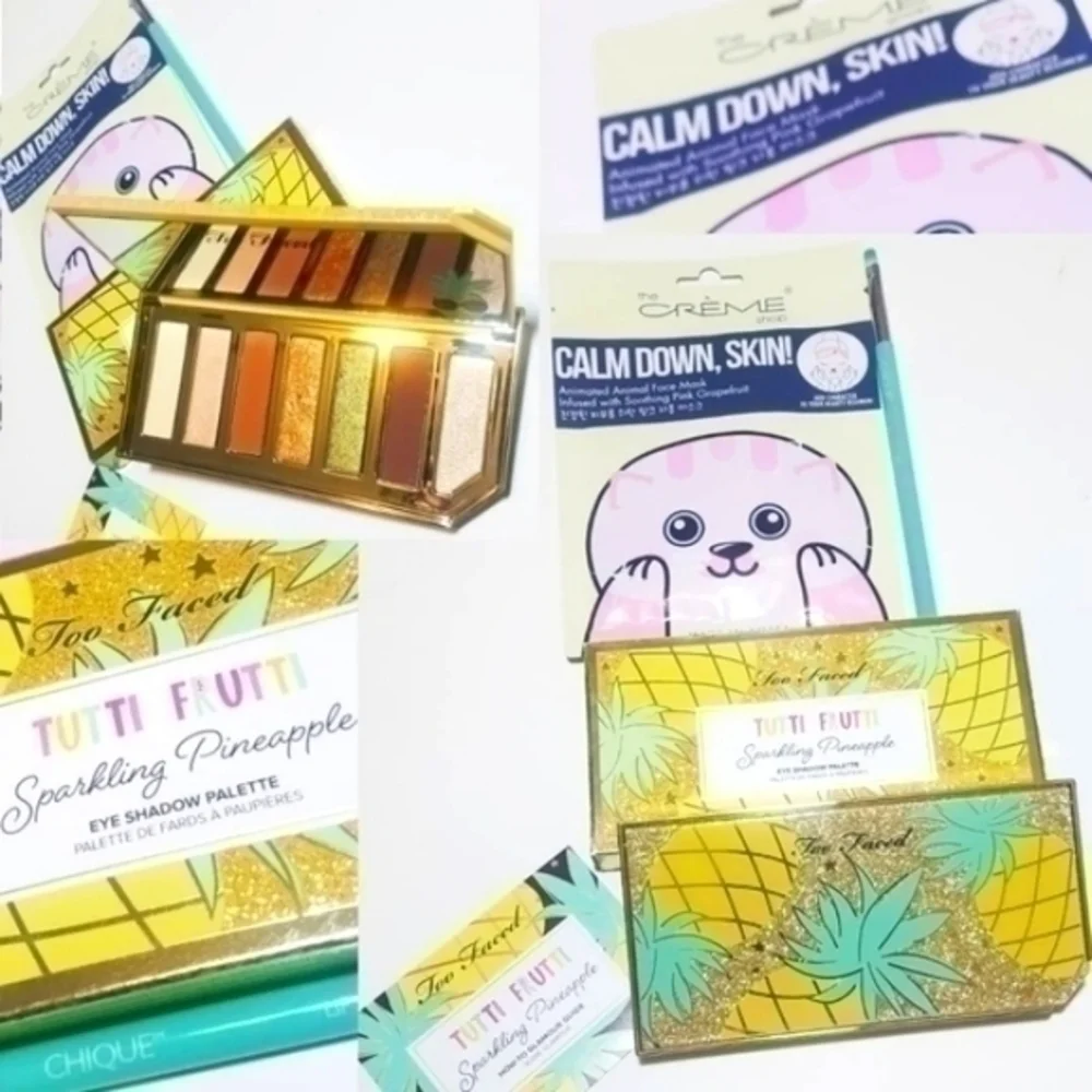 Too Faced Sparkling Pineapple Eyeshadow Bundle